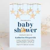 Boho Stars Baby Zee Schildpad Nautisch Baby shower Kaart