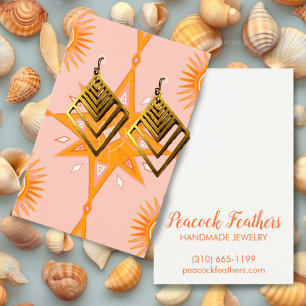 Boho Stars die Ketting juwelen-kaart verdienen Visitekaartje