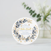 Boho Stars Groene Baby Shower Uitnodiging (Staand voorkant)