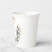 Boho Stars Groene papieren bekers (Links)