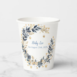 Boho Stars Groene papieren bekers