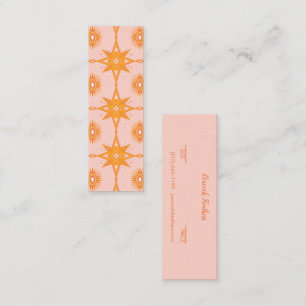 Boho Stars Kleding Sieraden Prijs Maat Hang Tag Mini Visitekaartje