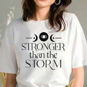 Boho Sterker Dan de Storm Sikkelmaan Tri-Blend Shirt