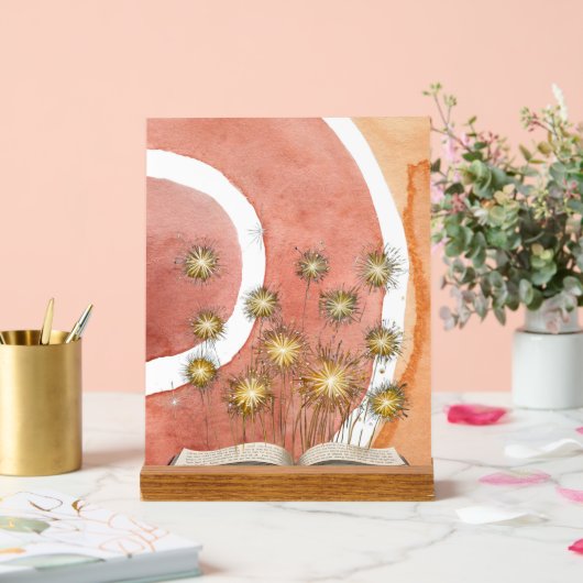 Boho sterrenlicht kunst acryl bord (Huwelijk)