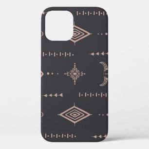 Boho stier schedel, etnisch naadloos. Case-Mate iPhone case