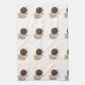 Boho stijl Bohemian minimalistische kunst keukenha Theedoek (Verticaal)