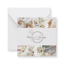 Boho stijl bruiloft uitnodiging