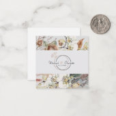 Boho stijl bruiloft uitnodiging (Voorkant / Achterkant in situ)