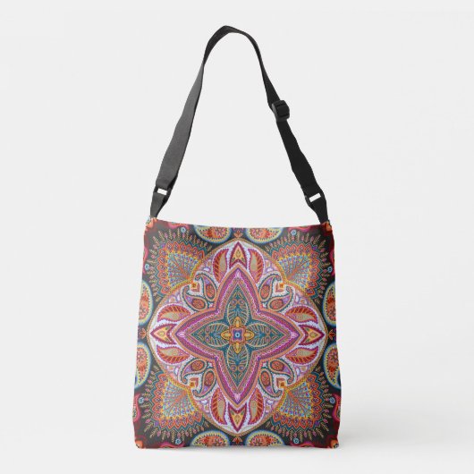 Boho-stijl Crossbody Tas (Achterkant)