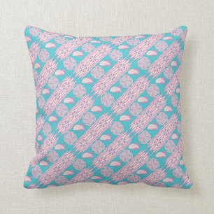 boho - stijl ethisch veren patroon kussen
