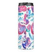 boho stijl floral rustic hand-getekende illustrati thermosbeker (Achterkant)