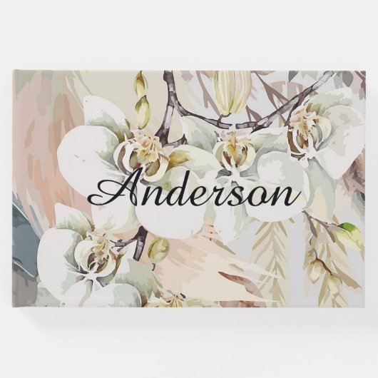 Boho stijl gastenboek (Voorkant)