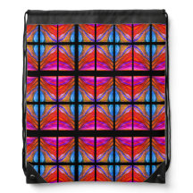 Boho stijl ontwerp Koord Rugzak