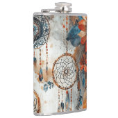 Boho stijl ontwerp met dromenvangers heupfles (Rechts)