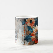 Boho stijl ontwerp met dromenvangers koffiemok (Center)