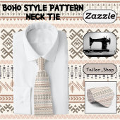 Boho Stijl Patroon Stropdas