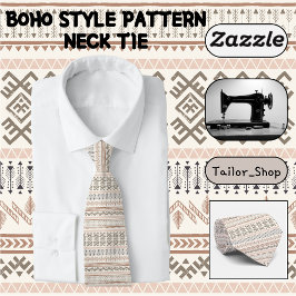 Boho Stijl Patroon Stropdas