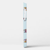 Boho stijl veer hand getekend Case-Mate iPhone case (Achterkant / Links)