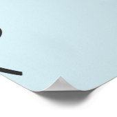 Boho stijl veer hand getekend poster (Hoek)