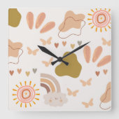 Boho stijl wandklok (Voorkant)