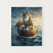 Boho stijl wandtapijt – Minimalistische wandkunst Wandkleed (Voorkant)