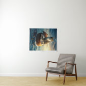 Boho stijl wandtapijt – Minimalistische wandkunst  Wandkleed (In Situ (horizontaal))