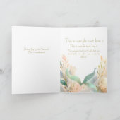 Boho stijl zeemeermin kaart (Binnen)