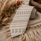 Boho stijlpatroon stropdas