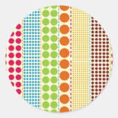 Boho Stippen Envelop Seal Sticker (Voorkant)