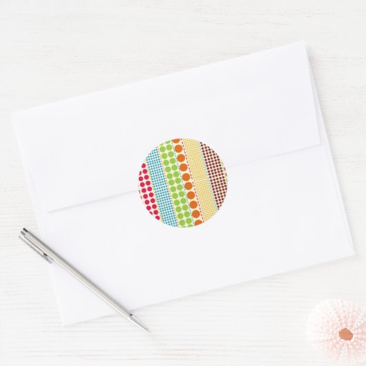 Boho Stippen Envelop Seal Sticker (Envelop)