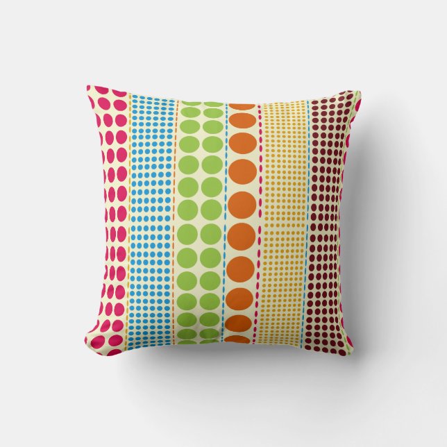 Boho Stippen Pillow Kussen (Voorkant)