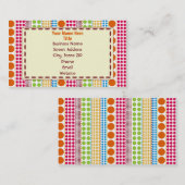 Boho Stippen Visitekaartje (Voorkant / Achterkant)