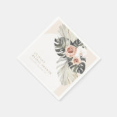 Boho Stof Bloemboog Servet (Hoek)