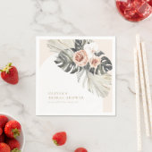 Boho Stof Bloemengrote Boog Servet (Insitu)