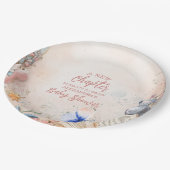 Boho Storybook-Baby shower Papieren Bordje (Gekanteld)