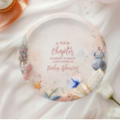 Boho Storybook-Baby shower Papieren Bordje