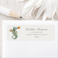 Boho Storybook Dragon Baby shower Retouradres