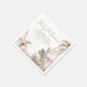 Boho Strand Baby Borrel Servet (Hoek)