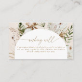 Boho strand vrijgezellenfeest die het goed wil informatiekaartje (Voorkant)