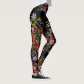 Boho Strawberry Floral Leggings (Rechts)