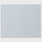 Boho streep gestreepte kust minimalistische blauw cadeaupapier (Vlak)