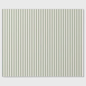 Boho streep gestreepte neutrale minimalistische be cadeaupapier (Vlak)