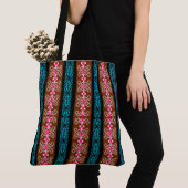 Boho Streep Tote Bag (Dichtbij)