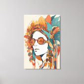 Boho stretched canvas Print (Voorkant)