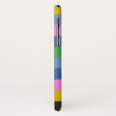 Boho Stripe Persoonlijke naam Case-Mate iPhone Case (Achterkant/links)