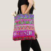 Boho Striped Bag Tote Bag (Dichtbij)