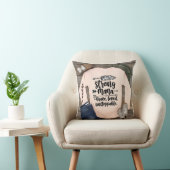 Boho Strong Mama: Brave Loved Unstoppable Kussen (Stoel)