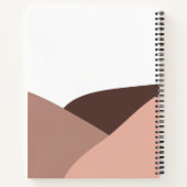 Boho Student School Onderwerp Spiral Notitieboek (Achterkant)