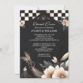 Boho Studio Creatief Geïllustreerd Repetitie Diner Kaart (Voorkant)