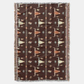 Boho Stuurpatroon Deken (Voorkant Verticaal)